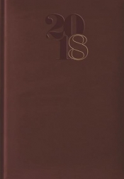 Terminarz 2018 A5 Standard - bordowy