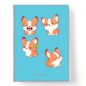 Zeszyt Kawaii A4/32k linia cienka