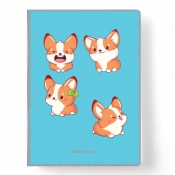 Zeszyt Kawaii A4/32k linia cienka