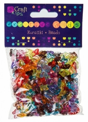 KORALIKI TANSPARENTNE 60G MOTYLKI BPZ-DP CRAFT - KSKO-002