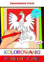 Kolorowanki patriotyczne Żołnierskie życie (Uszkodzona okładka)