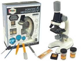Mikroskop dziecięcy biały