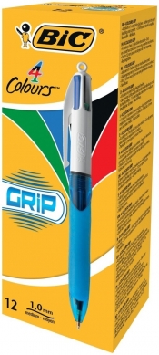 Długopis 4 Colours Grip Medium pudełko 12 sztuk (8871361)