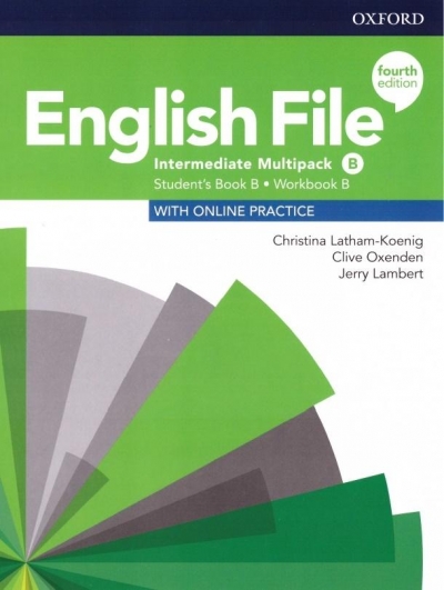 English File. Język angielski. Intermediate Multipack B + online practice. Podręcznik + zeszyt ćwiczeń dla liceum i technikum. Wydanie 4