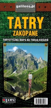 Mapa - Zakopane Tatry - Opracowanie zbiorowe