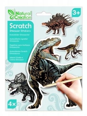 Naklejki do wydrapywania - Dinozaury (CH232074)