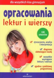 Opracowania lektur i wierszy - <br />