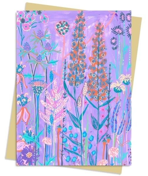 <img src='https://webimage.pl/pics/744/2/d5055382902744.jpg' style='height:440px' /> Karnet B6 Fioletowy ogród Lucy Innes Williams
