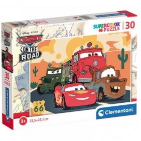 Clementoni, Puzzle 30: Super Kolor Cars (20274)