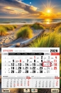 Kalendarz 2026 jednodzielny - Plaża