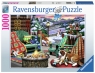 Ravensburger, Puzzle 1000: Zimowy odpoczynek (17474)