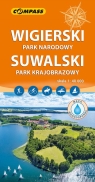 Wigierski Park Narodowy, Suwalski Park Krajobrazowy mapa laminowana praca zbiorowa