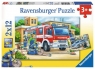 Puzzle Policja i straż 2x12el