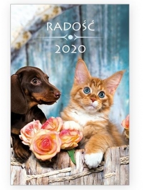 Kalendarz 2020 kieszonkowy Radość: Zwierzaki