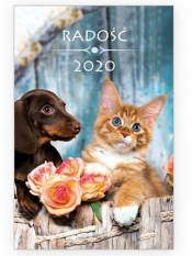Kalendarz 2020 kieszonkowy Radość: Zwierzaki