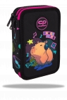 Coolpack, Piórnik podwójny z wyposażeniem Jumper 2 - Capybara Music (F066961)
