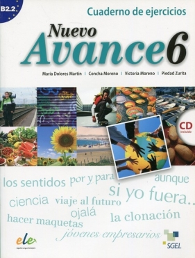 Nuevo Avance 6 Ćwiczenia + CD - Maria Dolores Martin, Concha Moreno, Victoria Moreno, Piedad Zurita