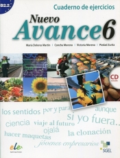 Nuevo Avance 6 Ćwiczenia + CD - Martin Maria Dolores, Moreno Concha, Moreno Victoria, Zurita Piedad
