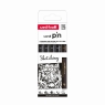 Cienkopis kreślarski PIN 200 Sketching czarny różne grubości 5szt.