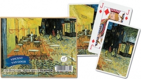 Karty do gry Piatnik 2 talie Van Gogh Kawiarnia w nocy
