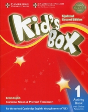 Kid's Box Updated Second Edition 1 Activity Book with Online Resources - Nixon Caroline, Tomlinson Michael