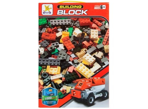 Klocki konstrukcyjne 1000 elementów Straż (419118)