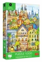 Puzzle 1000 Premium Plus O północy w Barcelonie