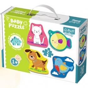 Puzzle Baby Classic 4w1: Zwierzątka (36074)