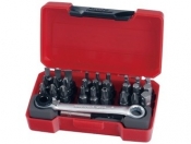 29-elementowy zestaw grotów wkrętakówych TengTools TM029 (167360106)