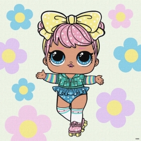 Malowanie po numerach - L.O.L. Surprise! 40x40cm