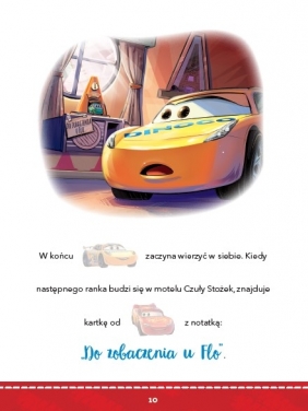 Czytanki naklejanki. Najważniejsza jest pasja. Disney Pixar. Auta 3 - Opracowanie zbiorowe