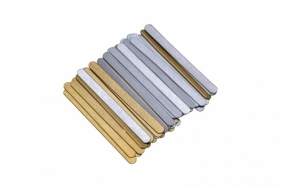 Patyczki metalowe złote srebrne 11.4cm