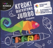 Kredki markerowe Jumbo 8 kolorów