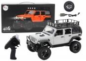 Auto terenowe R/C 2.4G napęd 4x4 siwy