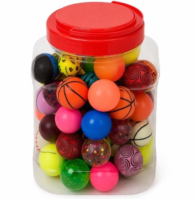 Piłka kauczukowa 25mm (100szt)