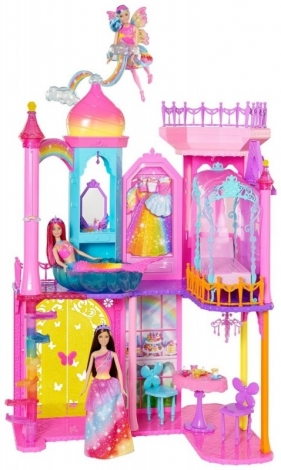 BARBIE Tęczowy pałac