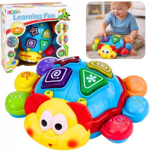 <img src='https://webimage.pl/pics/745/8/d5905991088745.jpg' style='height:440px' /> Zabawka interaktywna Bedronka światło + dźwięk