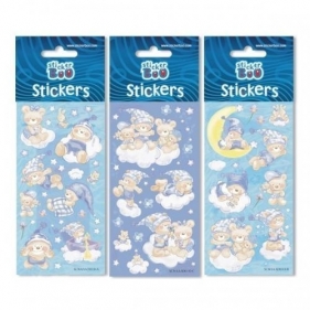 Naklejki Sticker BOO silver misie
