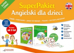 Angielski SuperPakiet dla dzieci od 3 lat - Opracowanie zbiorowe