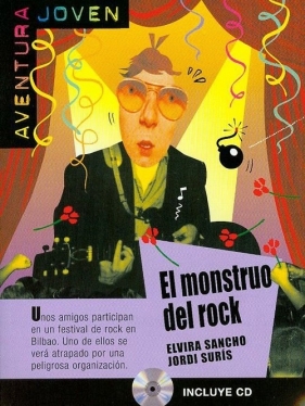 El Monstruo Del Rock z płytą CD - Sancho Elvira, Suris Jordi