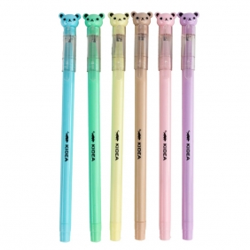 Cienkopisy Kidea - Misie, 6 kolorów