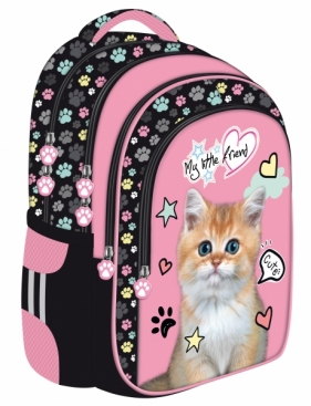 Plecak szkolny My Little Friend Pink Cat