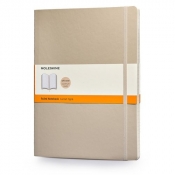 Notes XL Moleskine w linie beżowy - <br />