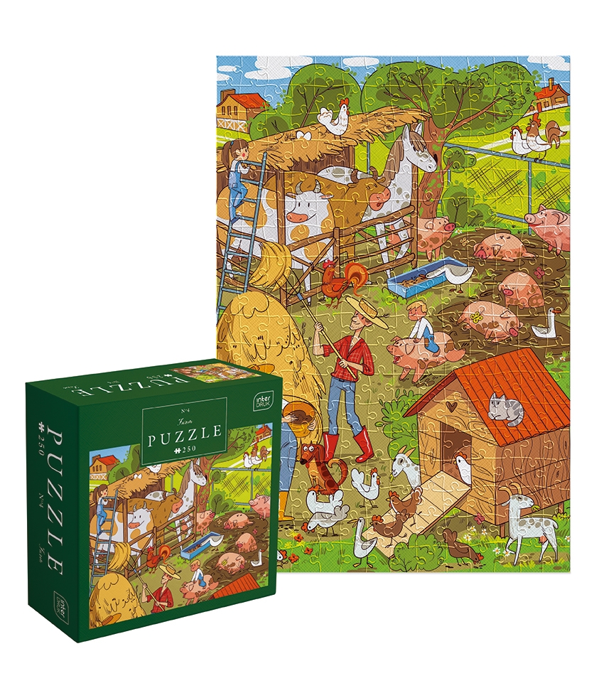 Puzzle 250: Kids Fun 4 - Farm