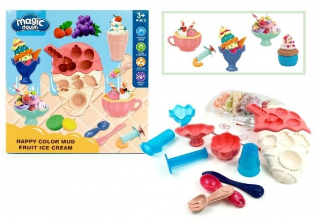 Ciastolina fabryka deserów lody