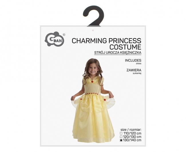 <img src='https://webimage.pl/pics/746/6/d5906639416746.jpg' style='height:440px' /> Strój dla dzieci Urocza Księżniczka 130/140cm