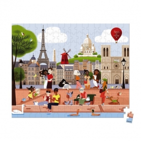 Janod, Puzzle w walizce 200: Paryż (J02674)