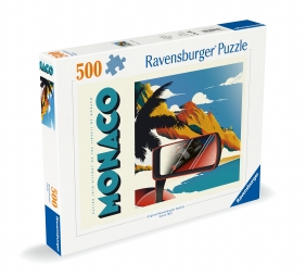 Ravensburger, Puzzle 500: Pozdrowienia z Monako (12000774)