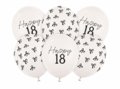 Balony 18 Pastel Off-white 30cm 6szt