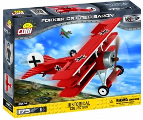 Cobi: Mała Armia. Fokker Dr.1 Red Baron - niemiecki samolot myśliwski (2974)